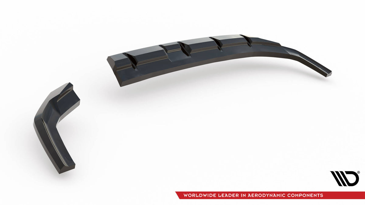 Street+ Mittlerer Diffusor RACE passend für Hyundai Kona N-Line Mk2 schwarz Hochglanz – Ansicht 6