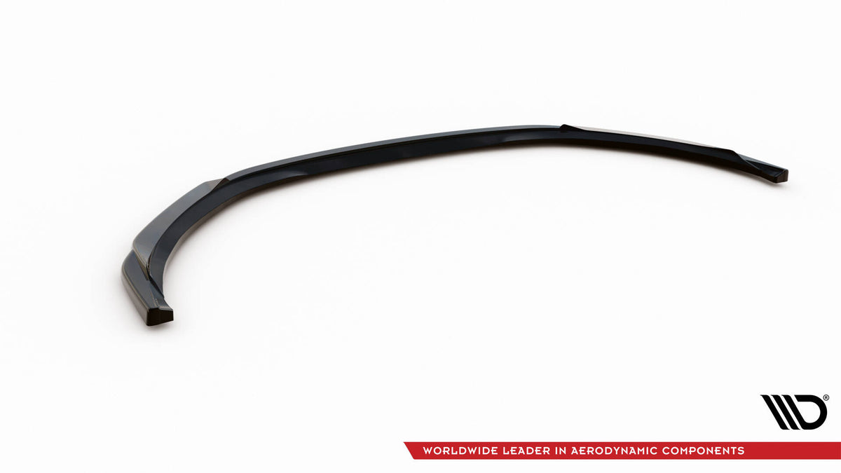 Street+ Spoilerlippe Front Ansatz V.2 passend für Renault Clio RS Mk4 schwarz Hochglanz – Ansicht 6