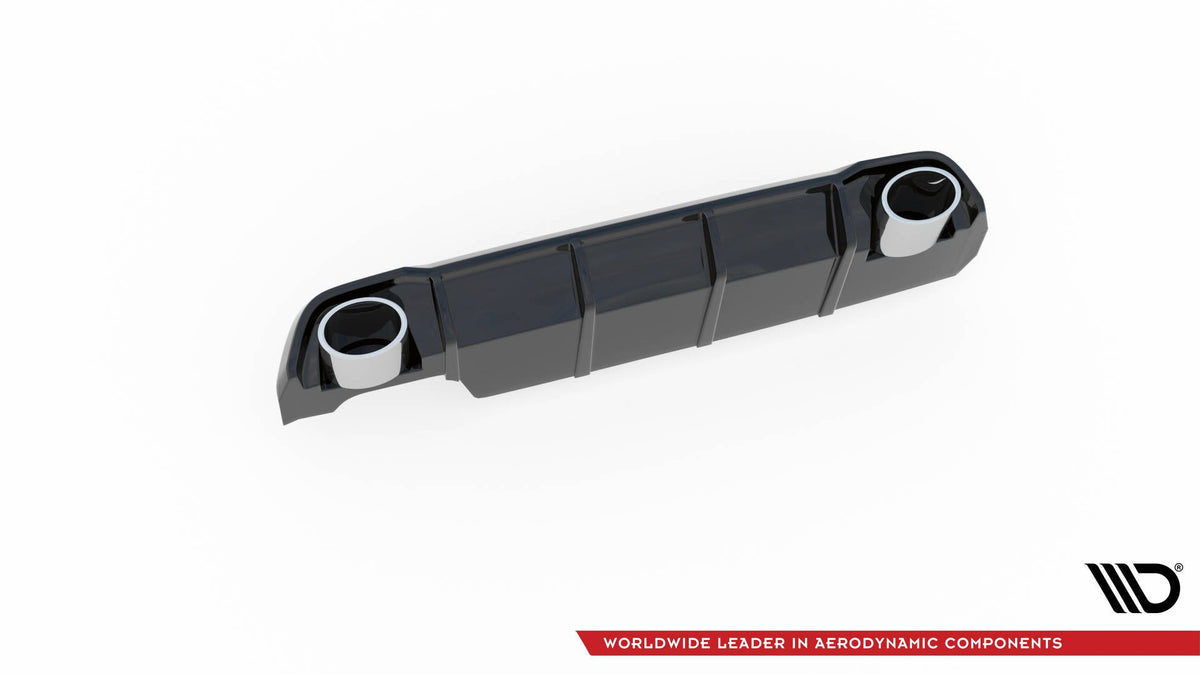 Diffusor Heck Ansatz + Endrohre passend für Peugeot 308 SW Mk2 – Ansicht 7