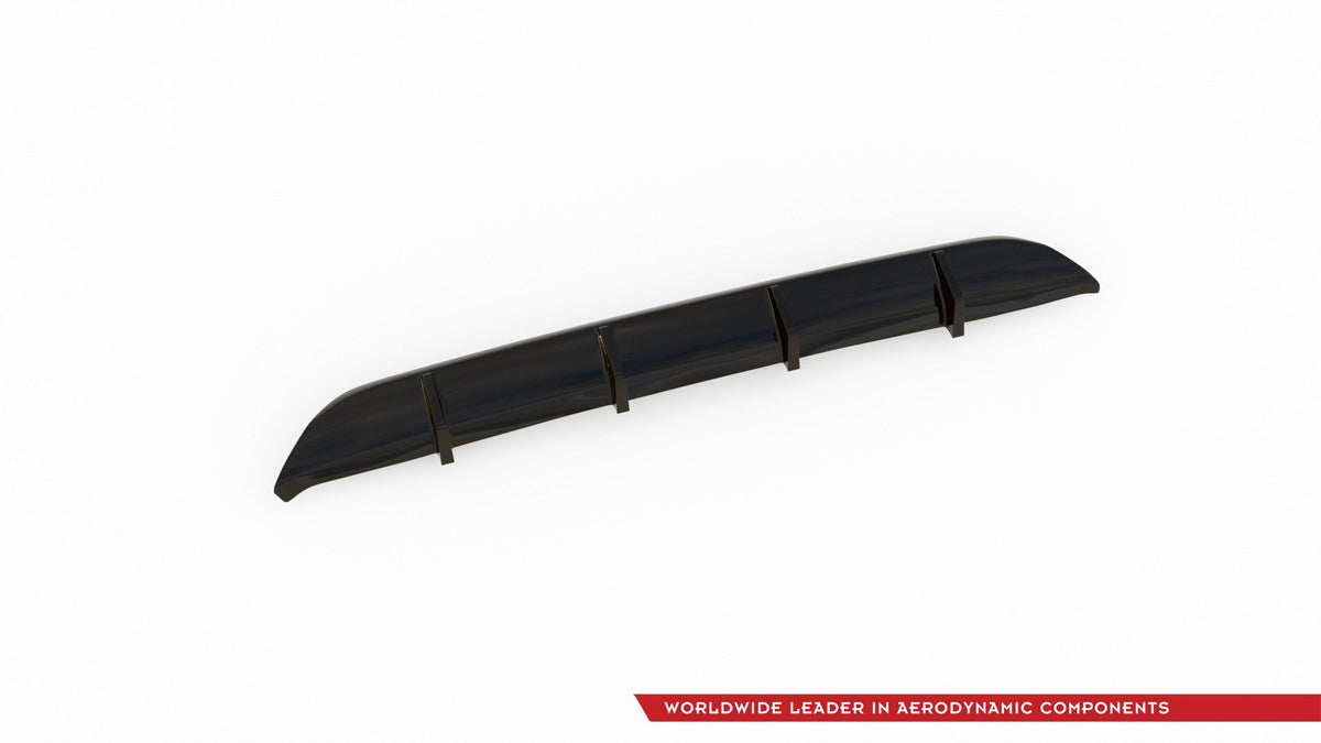 Diffusor Heck Ansatz passend für Toyota Corolla XII Limousine schwarz Hochglanz – Ansicht 8