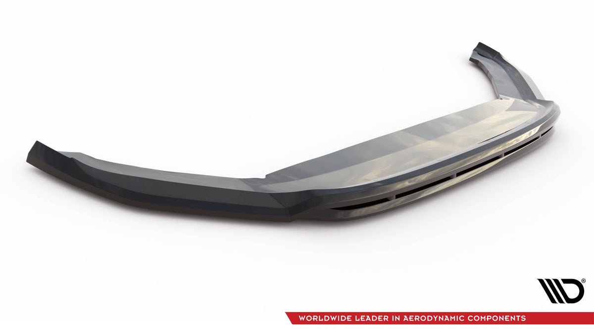 Street+ Spoilerlippe Front Ansatz passend für VW Taigo R-Line Mk1 schwarz Hochglanz – Ansicht 5