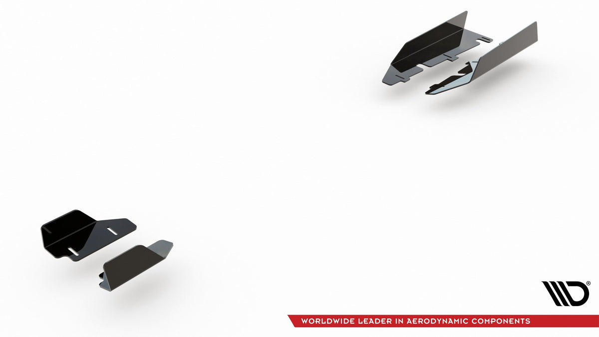 Seitenschweller Flaps passend für Audi RS3 8V Sportback schwarz Hochglanz – Ansicht 7