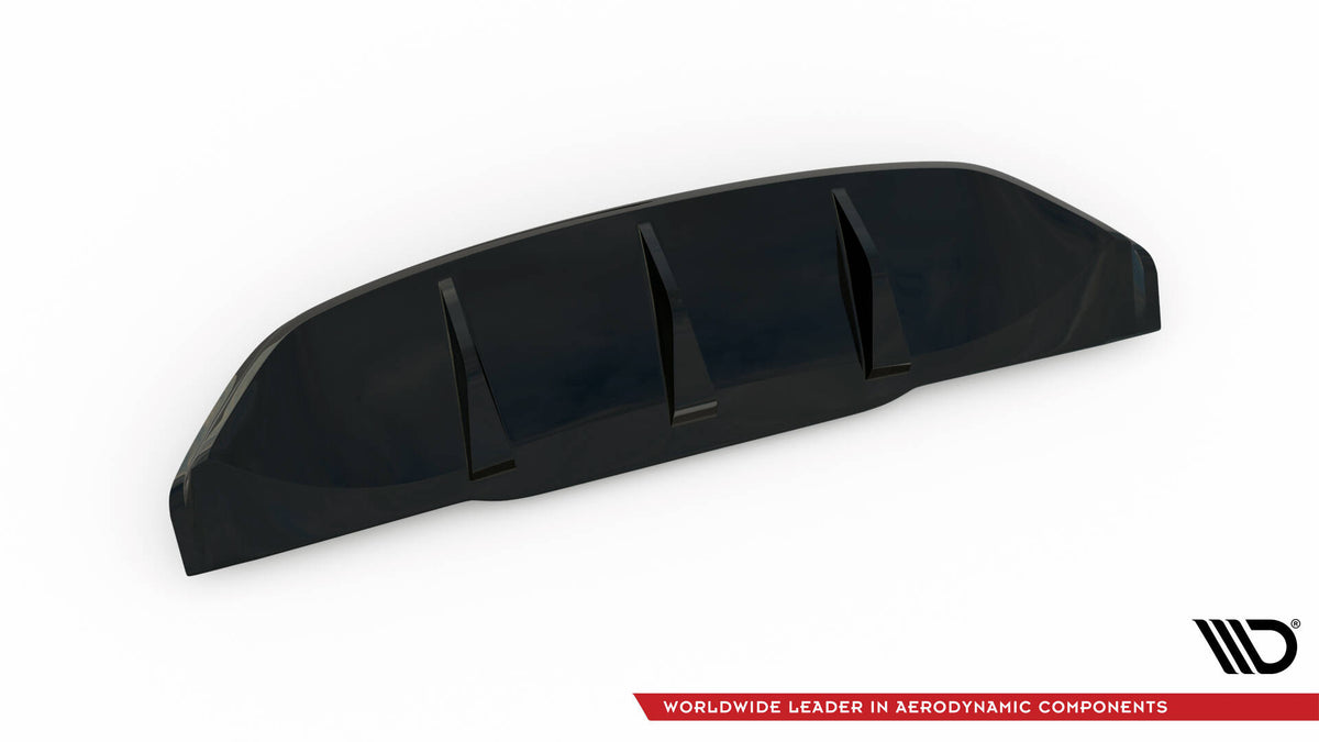 Diffusor Heck Ansatz passend für Maserati Granturismo Mk1 schwarz Hochglanz – Ansicht 5