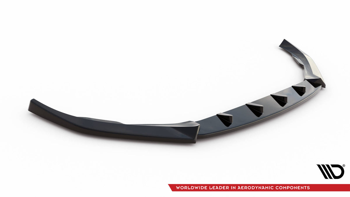Street+ Spoilerlippe Front Ansatz passend für Volvo V90 / S90 R-Design Mk2 schwarz Hochglanz – Ansicht 5