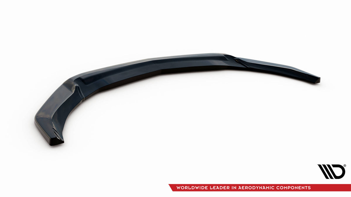 Street+ Spoilerlippe Front Ansatz V.2 passend für Mercedes-Benz A45 Aero W176 Facelift schwarz Hochglanz – Ansicht 6