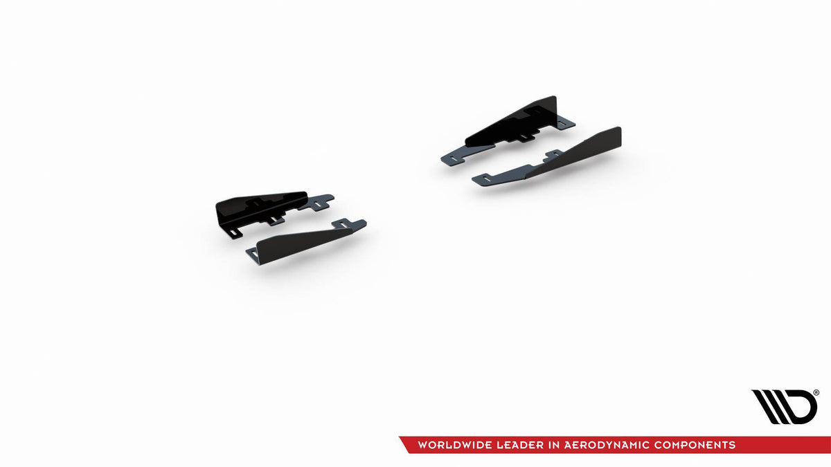 Seitenschweller Flaps passend für BMW 1er F20 M135i / M140i / M-Paket schwarz Hochglanz – Ansicht 6