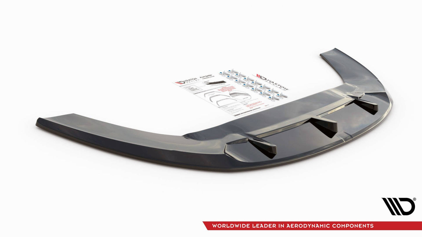 Frontdiffusor Abarth Punto Evo  schwarz Hochglanz – Ansicht 6