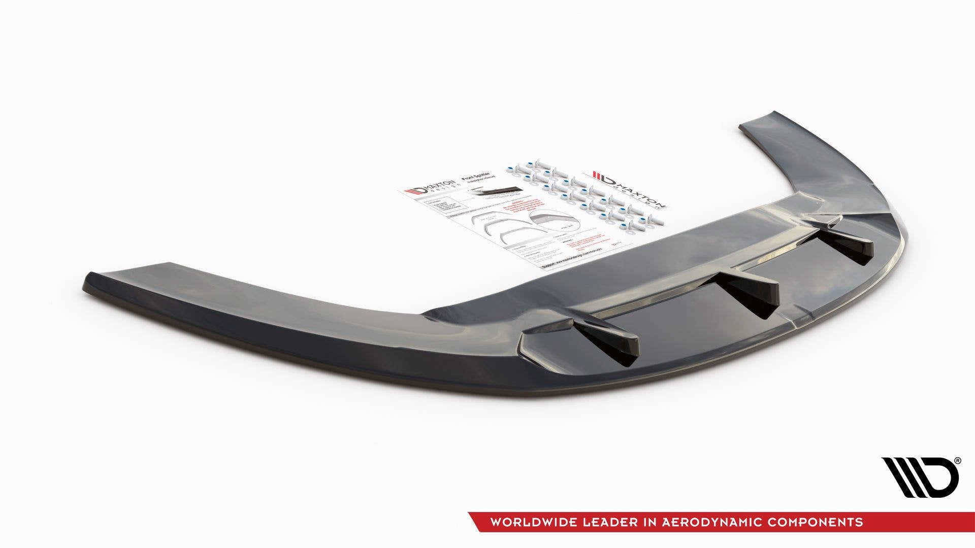 Frontdiffusor Abarth Punto Evo  schwarz Hochglanz – Ansicht 6