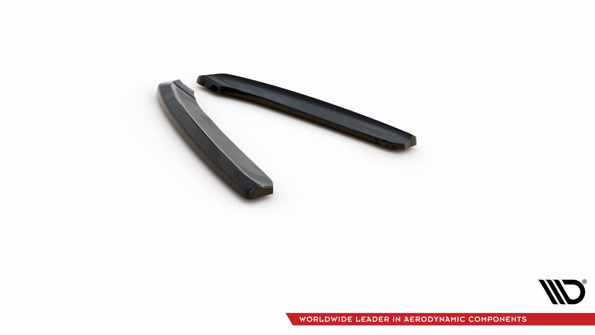 Heck Ansatz Flaps Diffusor passend für Porsche 911 Carrera 991 Facelift schwarz Hochglanz – Ansicht 6