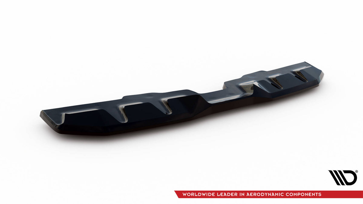 Heckansatz V.2 Subaru WRX STI Mk1 schwarz Hochglanz – Ansicht 5