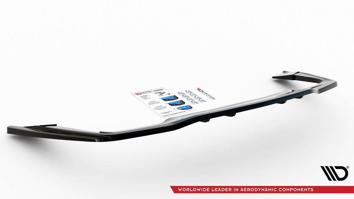 Street+ Mittlerer Diffusor RACE passend für Mercedes-AMG C 63 AMG Coupe AMG Aero Pack C205 Facelift schwarz Hochglanz – Ansicht 4