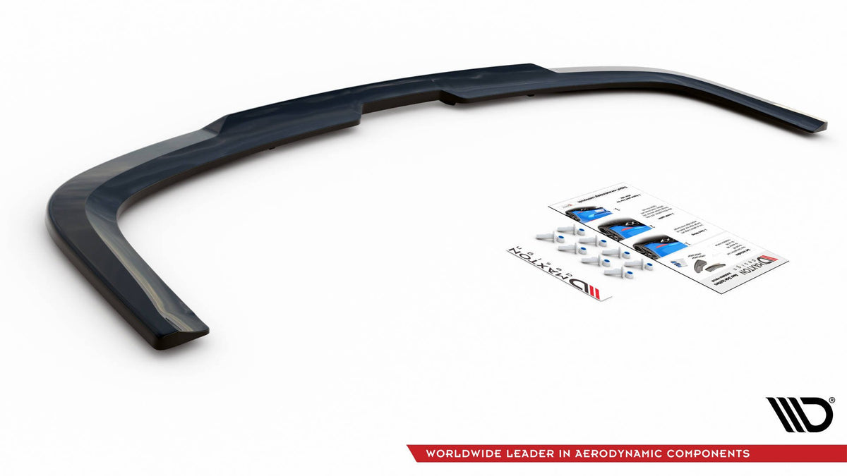 Street+ Mittlerer Diffusor RACE passend für VW Caddy Mk. 4 schwarz Hochglanz – Ansicht 4