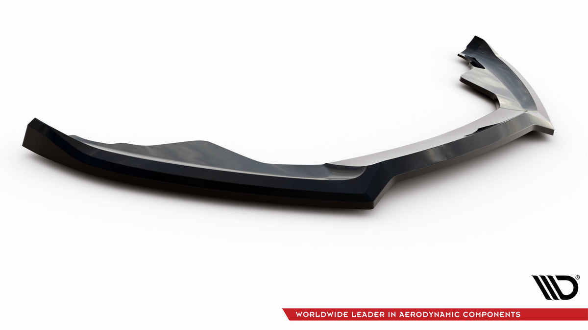 Street+ Spoilerlippe Front Ansatz V.3 passend für Audi S5 / A5 S-Line 8T schwarz Hochglanz – Ansicht 5