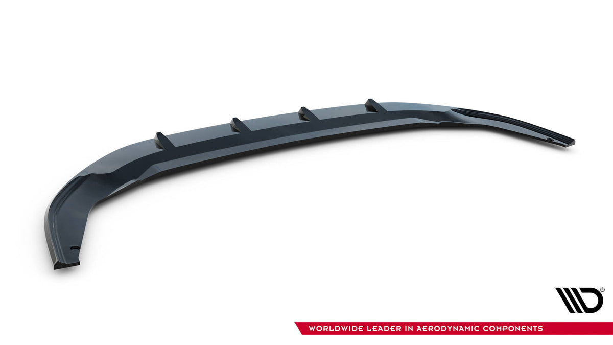 Street+ Spoilerlippe Front Ansatz V.2 passend für VW Golf GTI Clubsport Mk8 Facelift schwarz Hochglanz – Ansicht 6