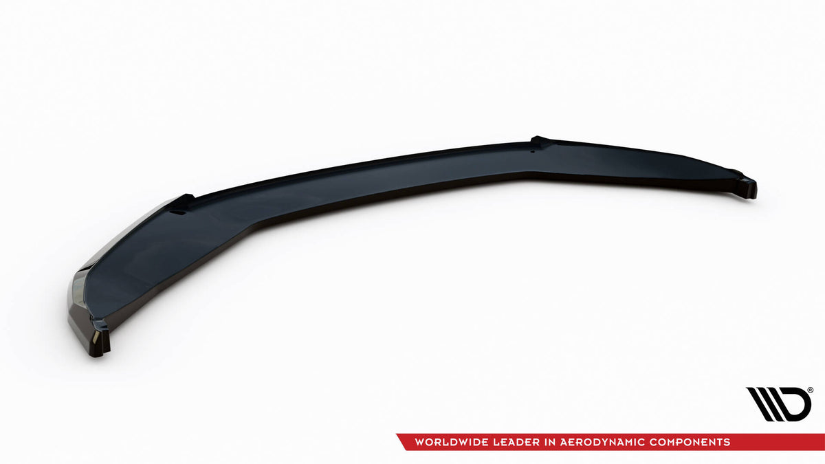 Street+ Spoilerlippe Front Ansatz V.1 passend für Skoda Kodiaq Sportline Mk1 Facelift schwarz Hochglanz – Ansicht 6