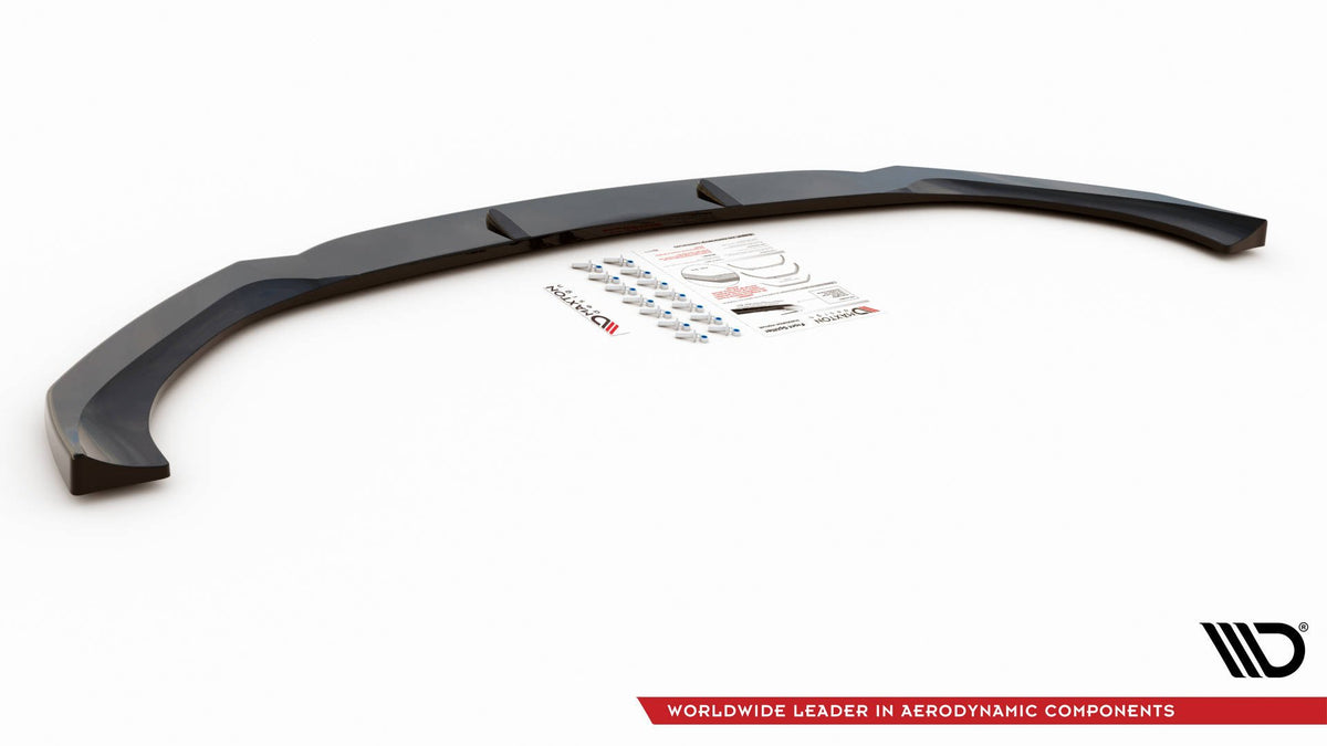Street+ Spoilerlippe Front Ansatz V.2 passend für Mercedes-AMG CLS 53 C257 schwarz Hochglanz – Ansicht 8