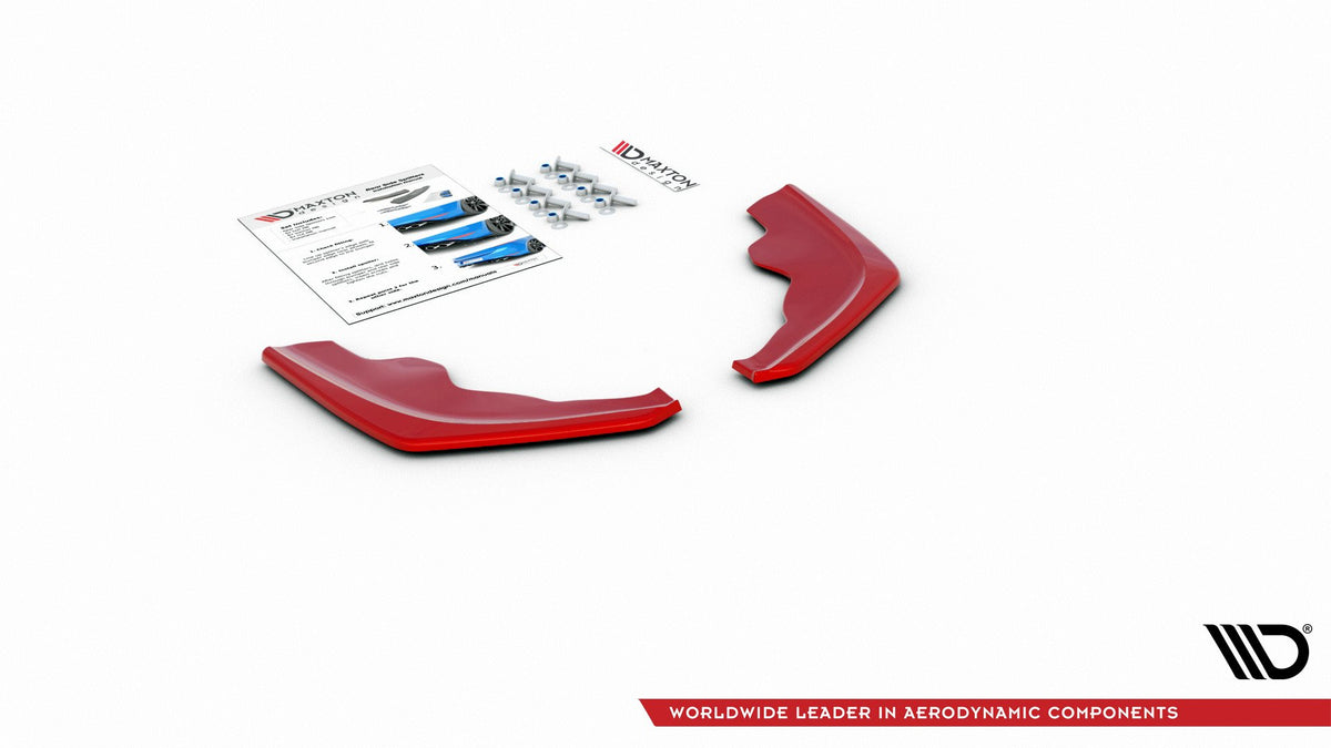 Heck Ansatz Flaps Diffusor V.2 passend für BMW 1er F40 M-Paket – Ansicht 5