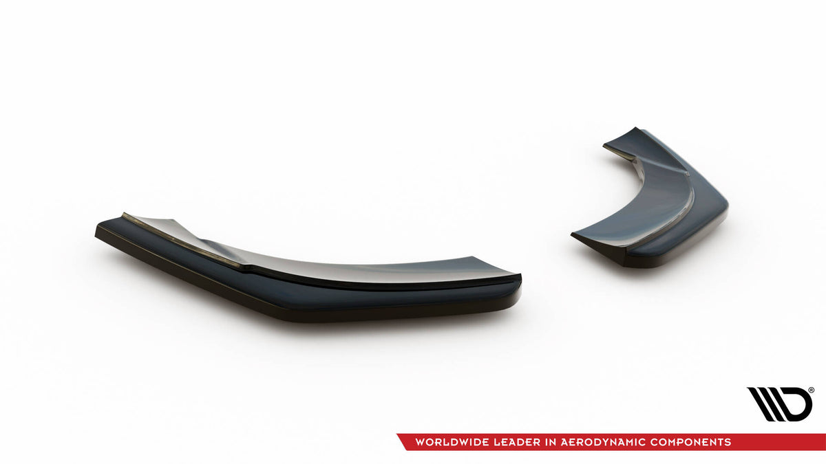 Heck Ansatz Flaps Diffusor passend für OPEL ASTRA J OPC / VXR schwarz Hochglanz – Ansicht 5