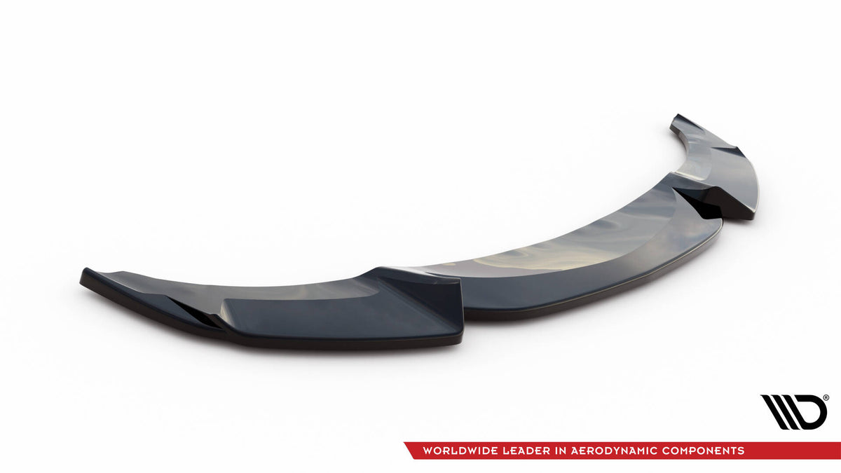 Street+ Spoilerlippe Front Ansatz V.3 passend für BMW 5er F10/F11 M-Paket schwarz Hochglanz – Ansicht 5
