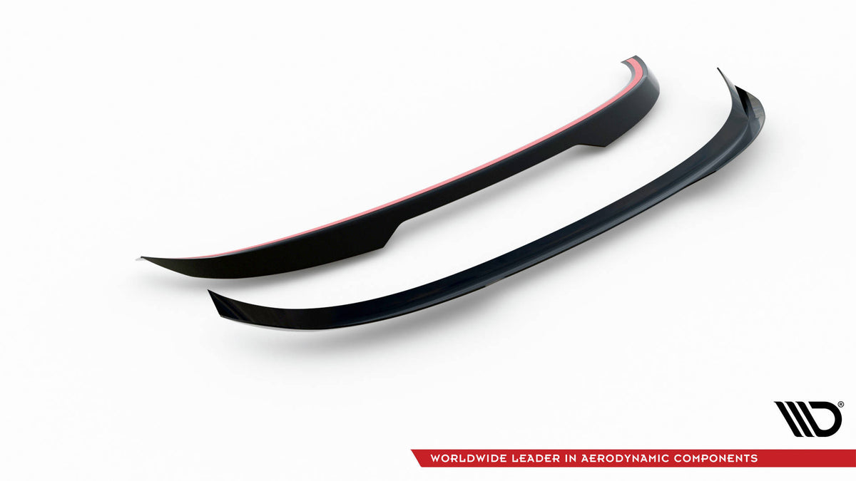 Heckspoiler Lippe Volvo XC60 Mk1 Facelift schwarz Hochglanz – Ansicht 6
