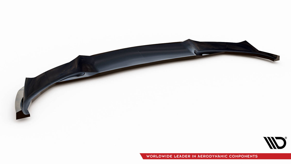 Street+ Spoilerlippe Front Ansatz V.2 passend für BMW iX M-Paket i20 schwarz Hochglanz – Ansicht 6