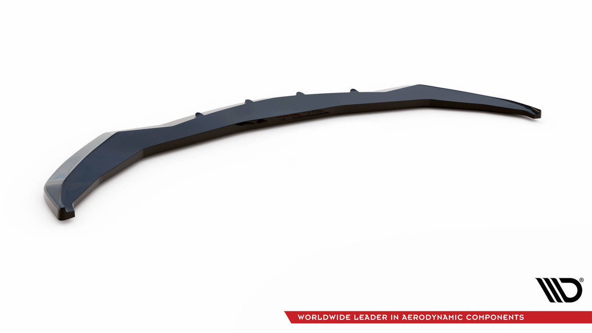 Street+ Spoilerlippe Front Ansatz V.1 passend für Alfa Romeo Giulia Sport schwarz Hochglanz – Ansicht 6
