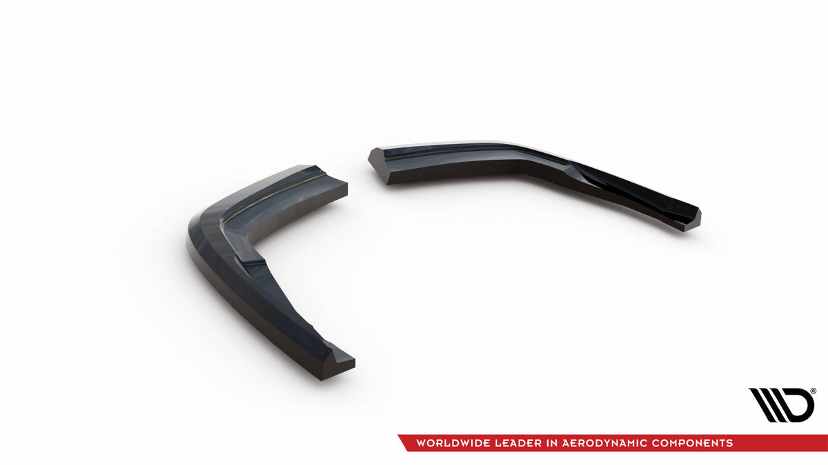 Heck Ansatz Flaps Diffusor passend für Seat Tarraco FR Mk1 schwarz Hochglanz – Ansicht 5