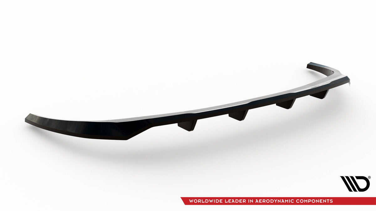 Street+ Mittlerer Diffusor RACE passend für Kia EV9 GT-Line Mk1 schwarz Hochglanz – Ansicht 5
