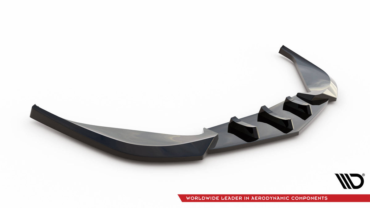 Street+ Spoilerlippe Front Ansatz passend für Chevrolet Corvette C5 schwarz Hochglanz – Ansicht 5