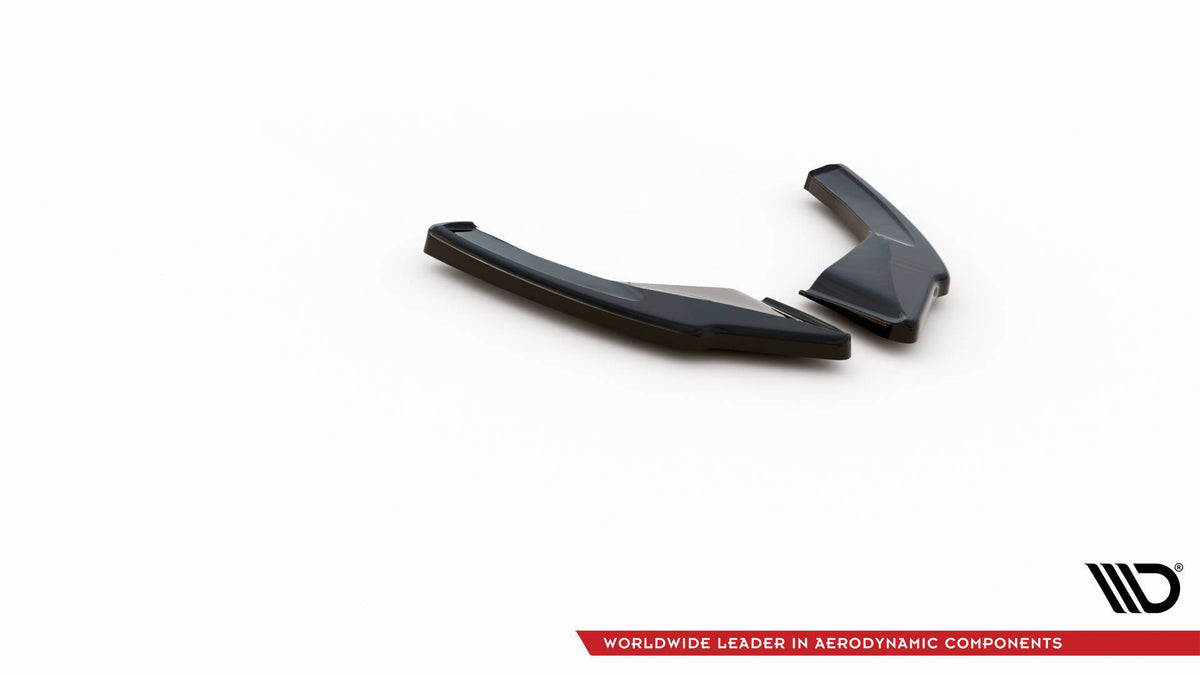 Heck Ansatz Flaps Diffusor V.1 passend für VW Golf GTI / GTE Mk8 schwarz Hochglanz – Ansicht 6