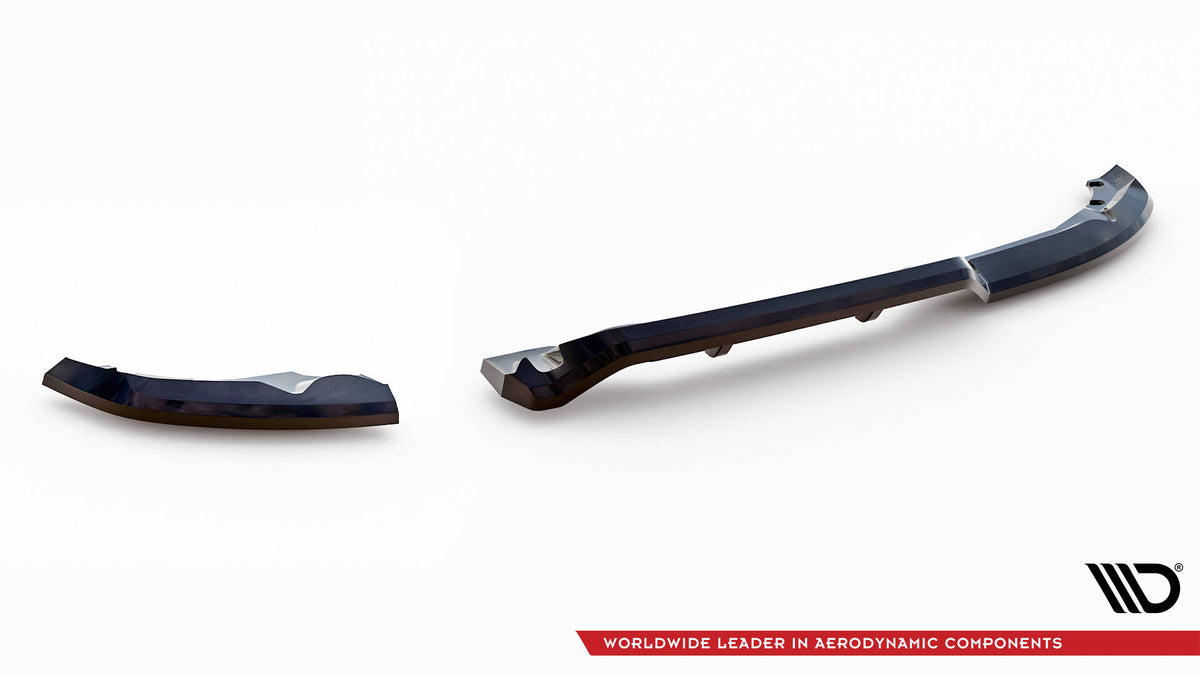 Street+ Mittlerer Diffusor RACE passend für Renault Clio R.S. Line Mk5 schwarz Hochglanz – Ansicht 5