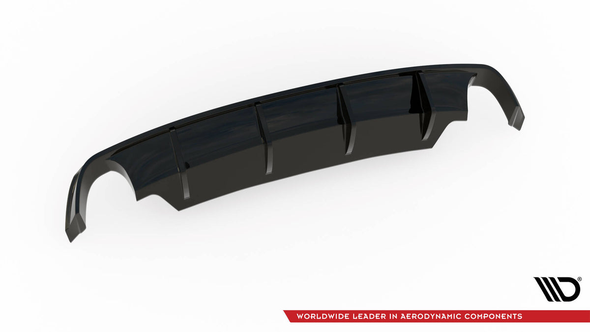 Diffusor Heck Ansatz passend für BMW Z4 E89 schwarz Hochglanz – Ansicht 7