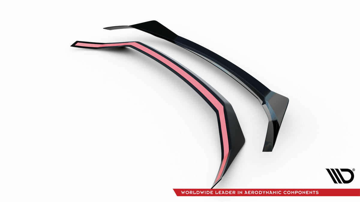 Heckspoiler Lippe Honda Civic Limousine Mk10 / Mk10 Facelift schwarz Hochglanz – Ansicht 5