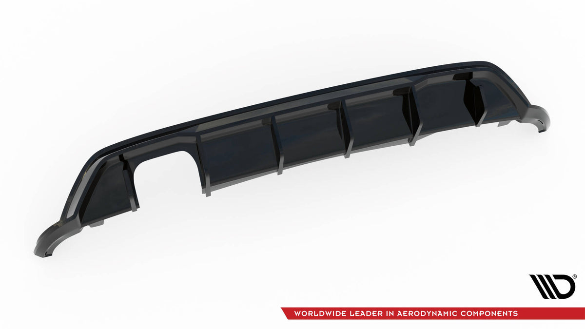 Diffusor Heck Ansatz passend für VW Polo GTI Mk6 Facelift – Ansicht 6