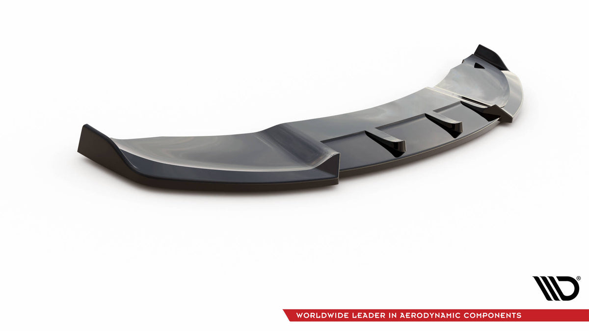 Street+ Spoilerlippe Front Ansatz V.3 passend für Mini Cooper John Cooper Works R56 schwarz Hochglanz – Ansicht 5