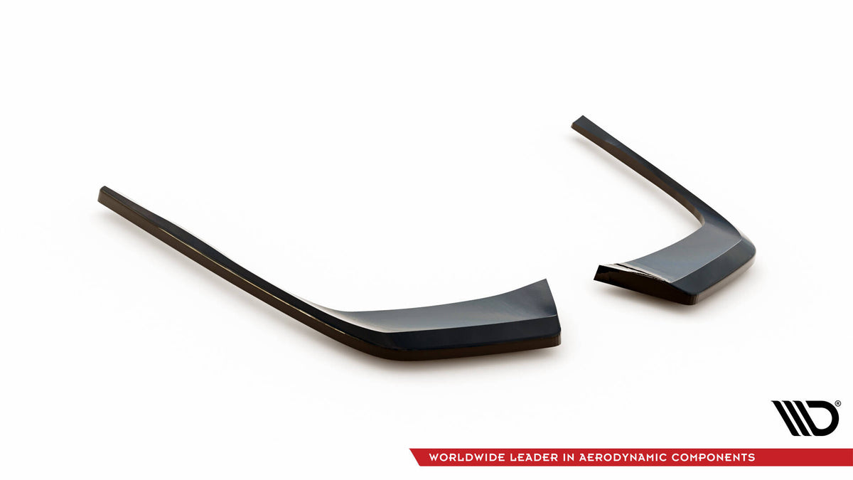 Heck Ansatz Flaps Diffusor passend für Mercedes-Benz C AMG-Line / 43 AMG W206 schwarz Hochglanz – Ansicht 5