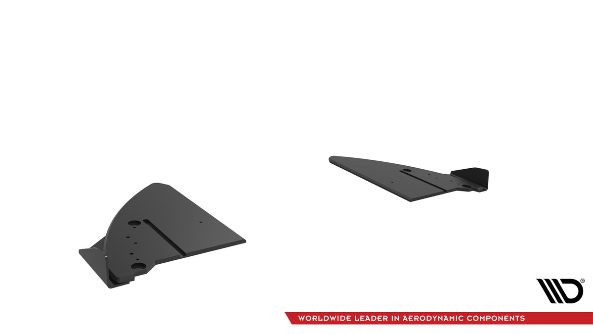 Street Pro Heck Ansatz Flaps Diffusor V.1 + Flaps passend für Subaru BRZ Mk2 schwarz Hochglanz – Ansicht 6