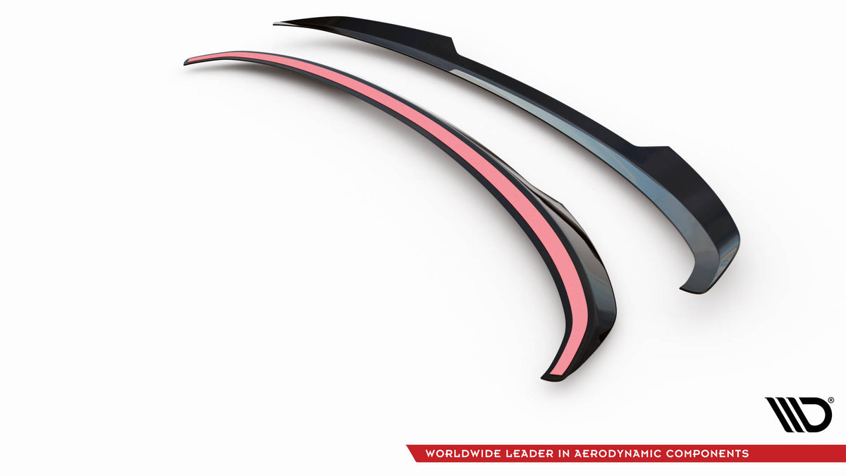 Heckspoiler Lippe Porsche 911 Turbo S 992 schwarz Hochglanz – Ansicht 5