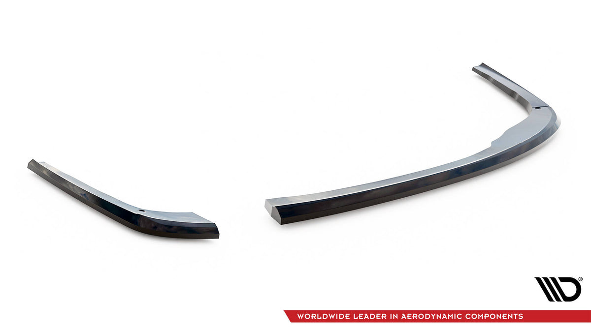 Heck Ansatz Flaps Diffusor V.1 passend für BMW 3er GT M-Paket F34 schwarz Hochglanz – Ansicht 6