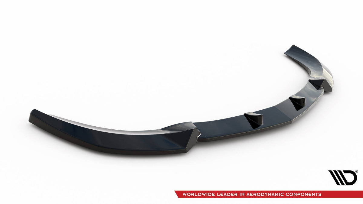 Street+ Spoilerlippe Front Ansatz V.1 passend für Mercedes-Benz CL 63 AMG C216 schwarz Hochglanz – Ansicht 6