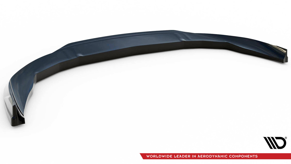 Street+ Spoilerlippe Front Ansatz V.3 passend für Audi e-Tron GT / RS GT Mk1 schwarz Hochglanz – Ansicht 6