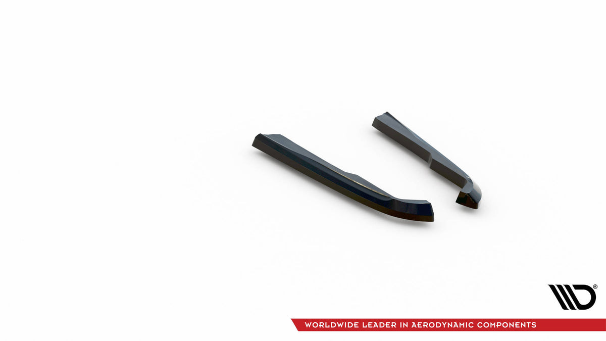 Heck Ansatz Flaps Diffusor passend für BMW M340i G20 / G21 Facelift schwarz Hochglanz – Ansicht 5