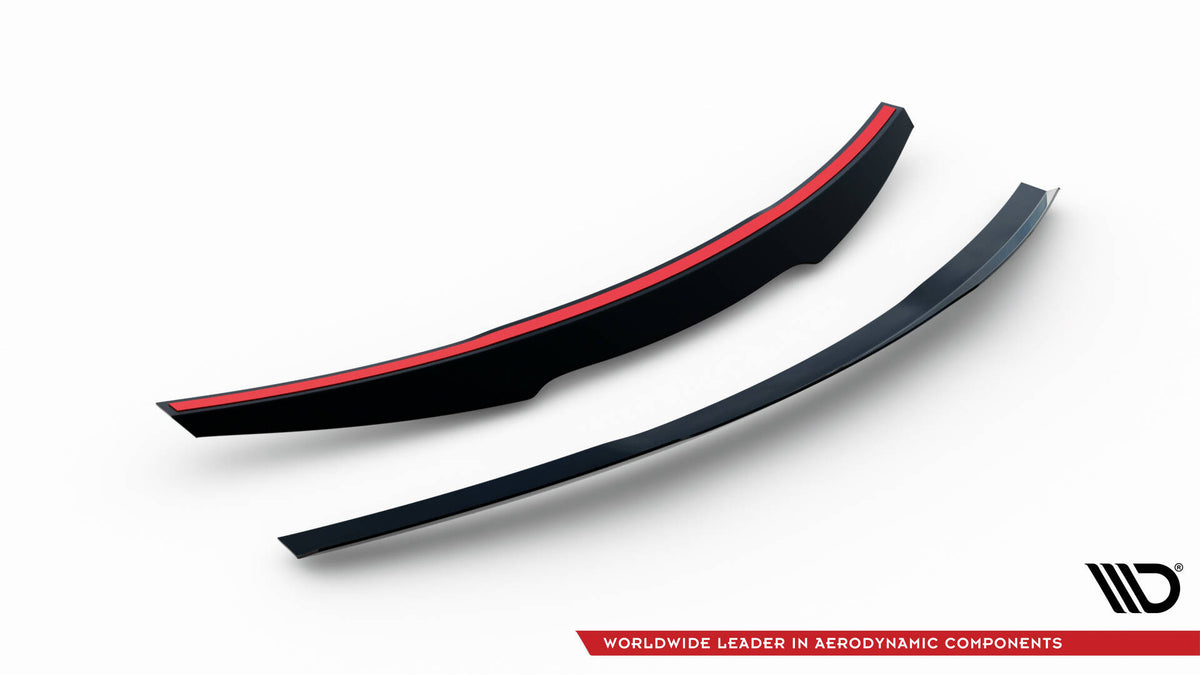 Heckspoiler Lippe Mercedes A W176 AMG Facelift schwarz Hochglanz – Ansicht 4