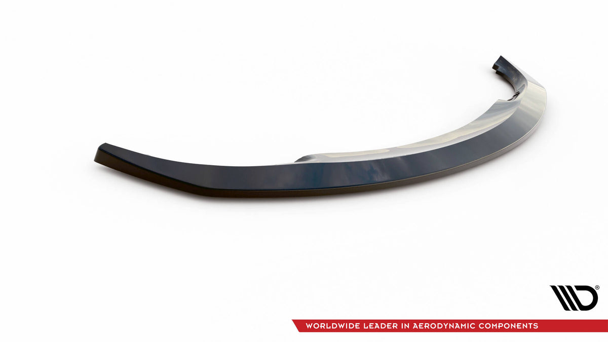 Street+ Spoilerlippe Front Ansatz V.2 passend für BMW 3er Coupe E46 schwarz Hochglanz – Ansicht 5