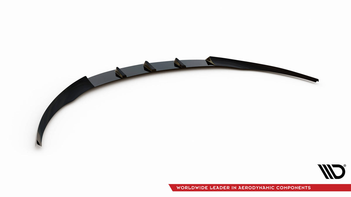 Street+ Spoilerlippe Front Ansatz passend für Opel Astra J OPC/VXR Nurburg schwarz Hochglanz – Ansicht 6