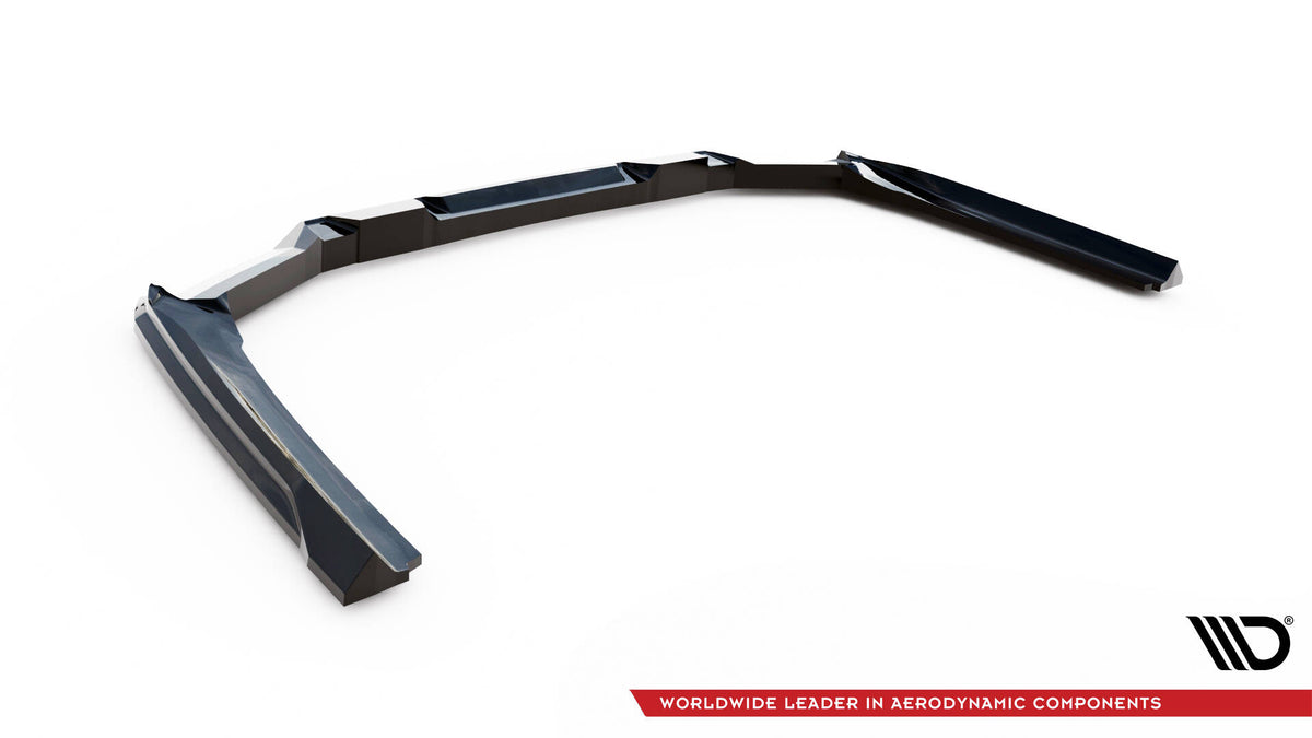 Street+ Mittlerer Diffusor RACE passend für V.1 BMW 5er / i5 M-Paket Limousine / Touring G60 / G61 schwarz Hochglanz – Ansicht 6