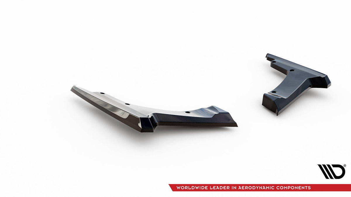 Heck Ansatz Flaps Diffusor passend für Nissan GTR R35 Facelift schwarz Hochglanz – Ansicht 6