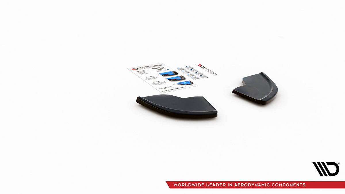 Heck Ansatz Flaps Diffusor passend für Seat Ibiza Cupra Mk3 schwarz Hochglanz – Ansicht 5
