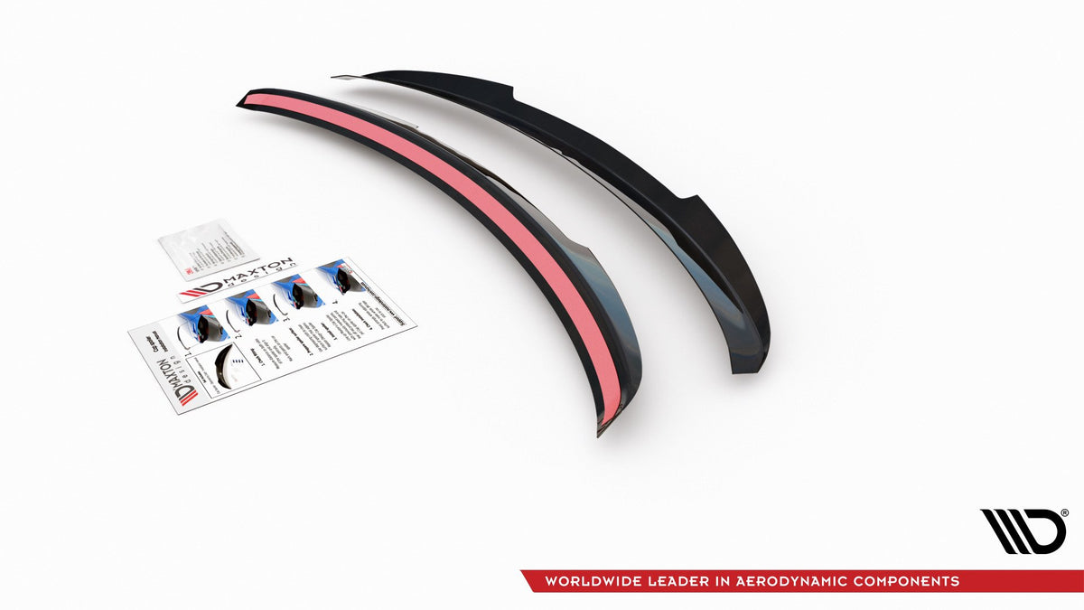 Heckspoiler Lippe Audi A6 Avant / A6 Allroad / A6 S-Line Avant / S6 Avant C8 / C8 Facelift schwarz Hochglanz – Ansicht 5