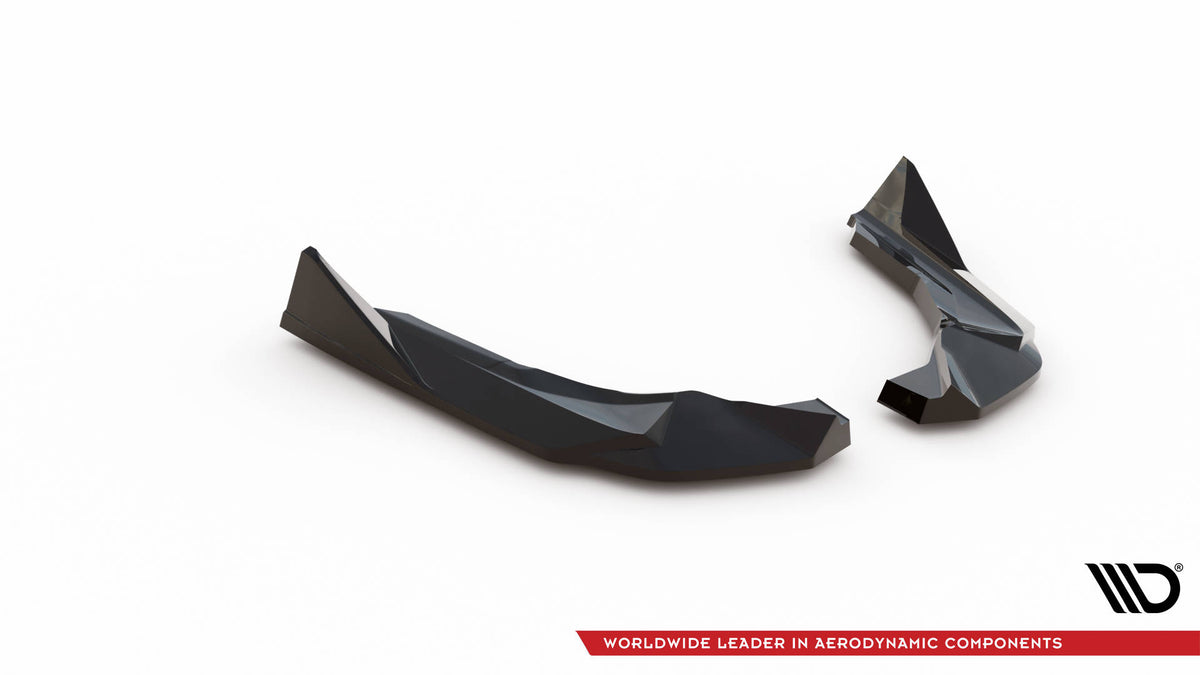 Heck Ansatz Flaps Diffusor V.2 passend für BMW M2 G87 schwarz Hochglanz – Ansicht 5